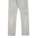 LEVI'S Mens Jeans Grey Slim Skinny Stone Wash W31 L32