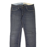 CAMP DAVID Mens Jeans Blue Slim Straight Stone Wash W34 L34