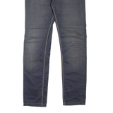 CAMP DAVID Mens Jeans Blue Slim Straight Stone Wash W34 L34