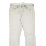 CALVIN KLEIN JEANS CK ONE Slouchy Mens Jeans Grey Slim Skinny W31 L32