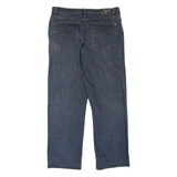 PIERRE CARDIN Mens Jeans Blue Relaxed Straight Stone Wash W36 L32