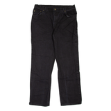 WRANGLER Hero Mens Jeans Black Regular Straight W33 L30