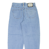 CARLO COLUCCI Womens Jeans Blue Relaxed Mom W30 L28