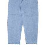 CARLO COLUCCI Womens Jeans Blue Relaxed Mom W30 L28