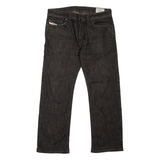 DIESEL Safado Mens Jeans Black Slim Straight W32 L25