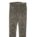 DIESEL Legging Womens Trousers Brown Slim Skinny W30 L35