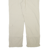 COLUMBIA Detachable Legs Womens Trousers Beige Relaxed Straight Nylon W34 L31