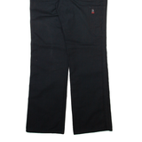 PSYCHO INTERNATIONAL Womens Trousers Black Regular Bootcut W30 L31