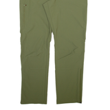 MAIER SPORTS Womens Trousers Green Regular Tapered W36 L32