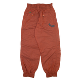 Mens Trousers Red Relaxed Tapered W28 L29