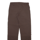 TREVOLUTION Detachable Legs Mens Trousers Brown Regular Straight W30 L31