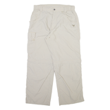 SALEWA Detachable Legs Mens Trousers Beige Regular Straight W30 L27