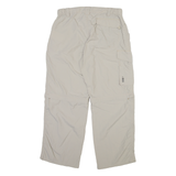 SALEWA Detachable Legs Mens Trousers Beige Regular Straight W30 L27