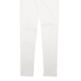 POLO RALPH LAUREN Womens Trousers White Slim Skinny W29 L32