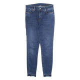 ALL SAINTS Womens Jeans Blue Regular Skinny Stone Wash W28 L28