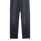 7 FOR ALL MANKIND Womens Jeans Black Regular Skinny Stone Wash W28 L30