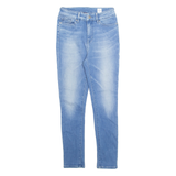 TOMMY HILFIGER Womens Jeans Blue Regular Skinny Stone Wash W24 L26