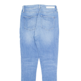 TOMMY HILFIGER Womens Jeans Blue Regular Skinny Stone Wash W24 L26