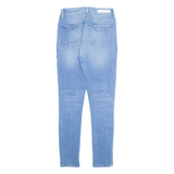 TOMMY HILFIGER Womens Jeans Blue Regular Skinny Stone Wash W24 L26