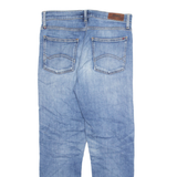 TOMMY HILFIGER Mens Jeans Blue Regular Tapered Stone Wash W28 L25