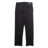 LEVI'S Womens Jeans Black Regular Straight W27 L30