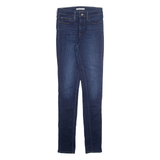 LEVI'S Womens Jeans Blue Regular Tapered Stone Wash W28 L33