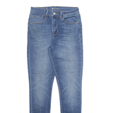 LEVI'S Womens Jeans Blue Regular Skinny Stone Wash W27 L30