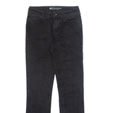 LEVI'S Womens Jeans Black Regular Straight W26 L30