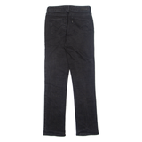LEVI'S Womens Jeans Black Regular Straight W26 L30