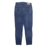 LEVI'S Womens Jeans Blue Regular Tapered Stone Wash W28 L28
