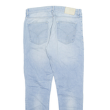 CALVIN KLEIN JEANS Womens Jeans Blue Regular Tapered Stone Wash W32 L32
