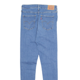 LEVI'S Womens Jeans Blue Regular Skinny Stone Wash W27 L29