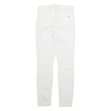 TOMMY HILFIGER Mens Jeans White Regular Skinny W28 L32