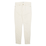 7 FOR ALL MANKIND Womens Jeans Beige Regular Skinny W32 L30