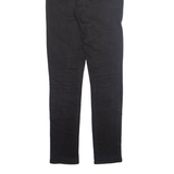 LEVI'S Womens Jeans Black Regular Skinny W26 L30