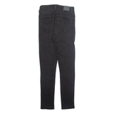LEVI'S Womens Jeans Black Regular Skinny W26 L30