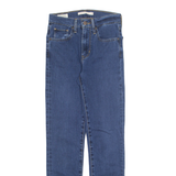 LEVI'S Womens Jeans Blue Regular Straight W24 L28