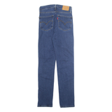 LEVI'S Womens Jeans Blue Regular Straight W24 L28