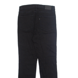 LEVI'S Womens Jeans Black Regular Straight W29 L30