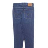 LEVI'S Womens Jeans Blue Regular Skinny Stone Wash W28 L28