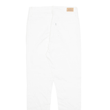 LEVI'S Womens Jeans White Regular Skinny W28 L30