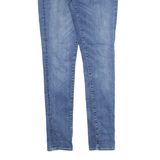LEVI'S Womens Jeans Blue Regular Skinny Stone Wash W30 L30