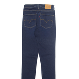 LEVI'S Womens Jeans Blue Regular Skinny Stone Wash W26 L32