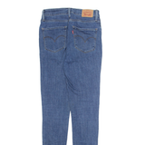 LEVI'S Womens Jeans Blue Regular Skinny Stone Wash W26 L32
