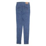 LEVI'S Womens Jeans Blue Regular Skinny Stone Wash W26 L32