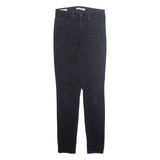 LEVI'S Womens Jeans Black Regular Tapered W28 L30