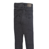 LEVI'S Womens Jeans Grey Regular Skinny W25 L32
