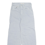 LEVI'S Mens Jeans Grey Relaxed Straight W25 L25