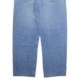 AVIREX Mens Jeans Blue Regular Straight Stone Wash W34 L28