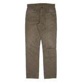 LEVI'S 511 Jeans Mens Green Slim Straight W28 L30